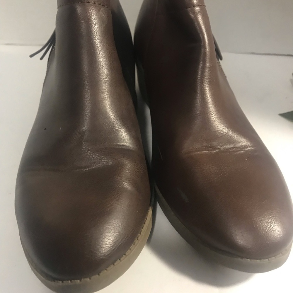 Womens Brown Leather Shoes